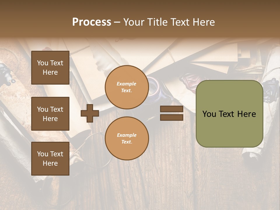 Inkwell Message Mystery PowerPoint Template