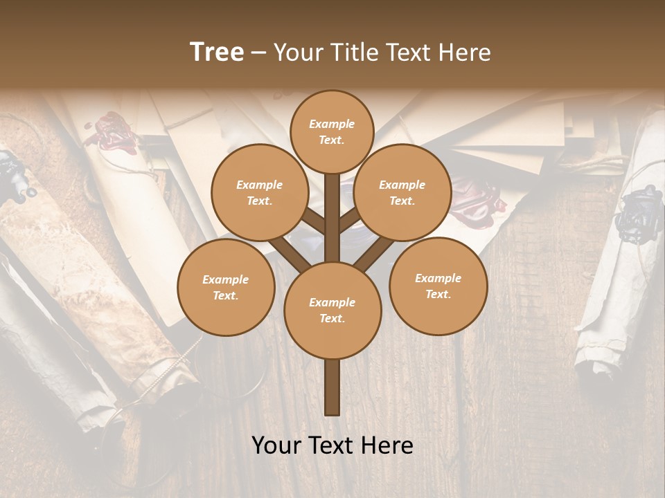 Inkwell Message Mystery PowerPoint Template