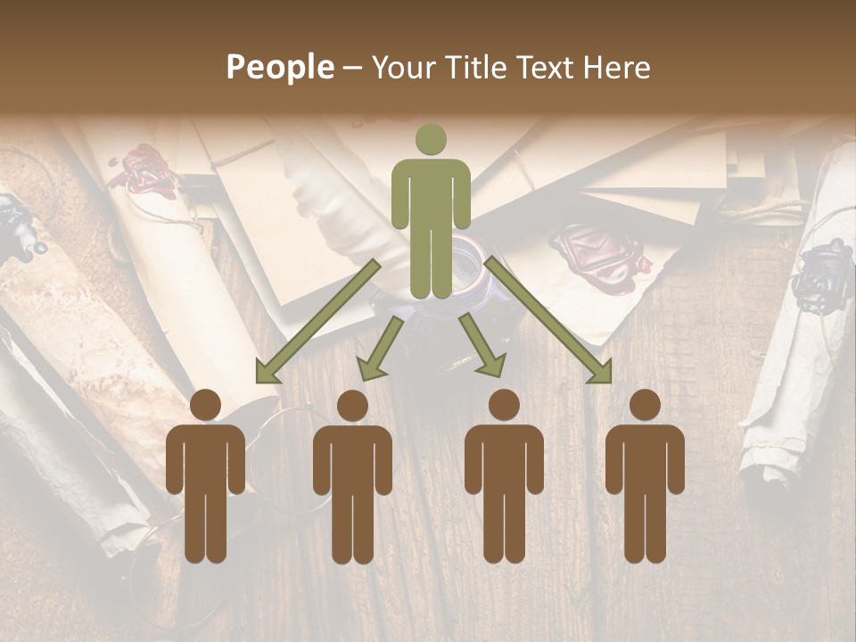 Inkwell Message Mystery PowerPoint Template