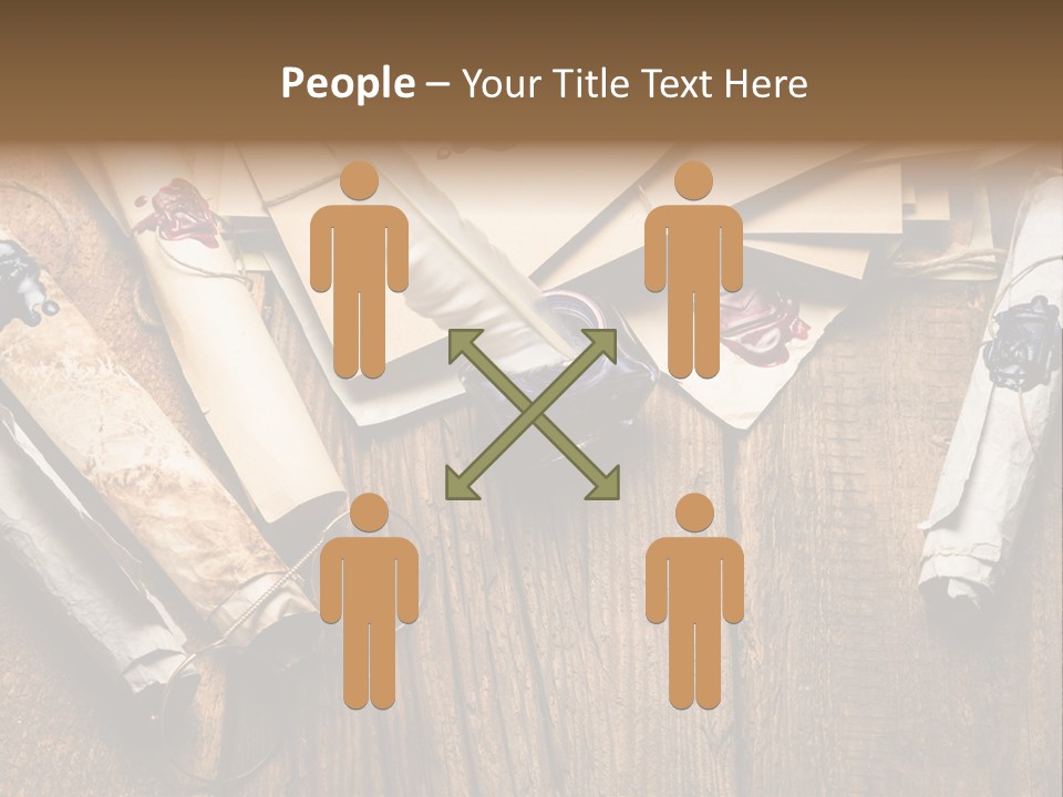 Inkwell Message Mystery PowerPoint Template