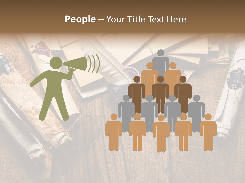 Inkwell Message Mystery PowerPoint Template