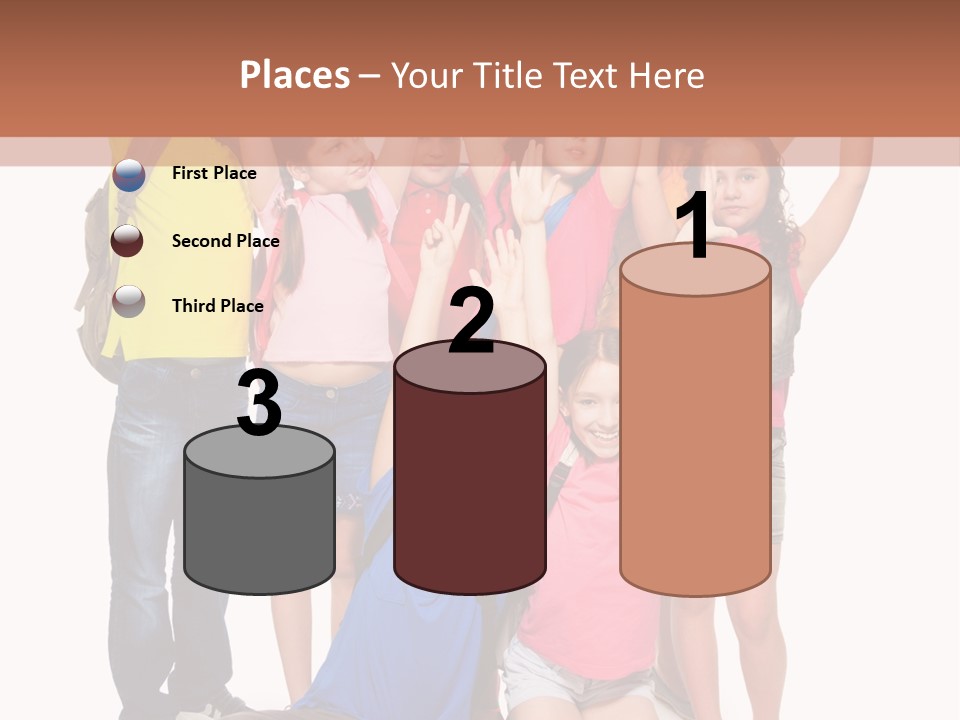 Diversity Boy Excitement PowerPoint Template