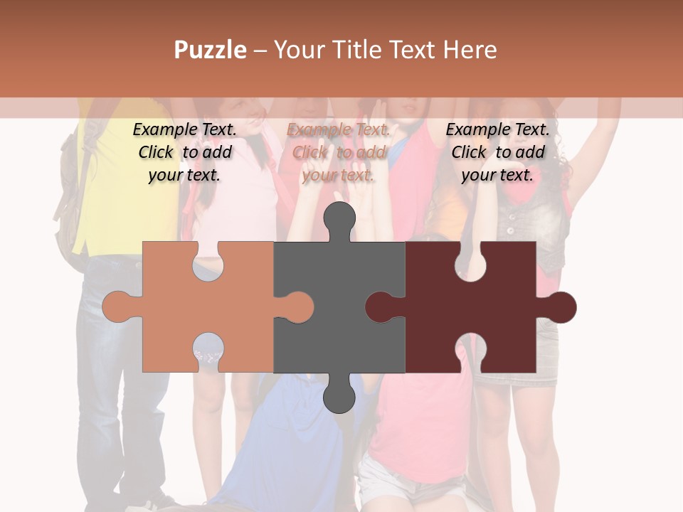 Diversity Boy Excitement PowerPoint Template