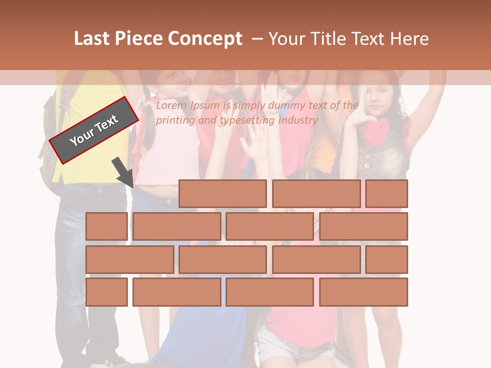 Diversity Boy Excitement PowerPoint Template