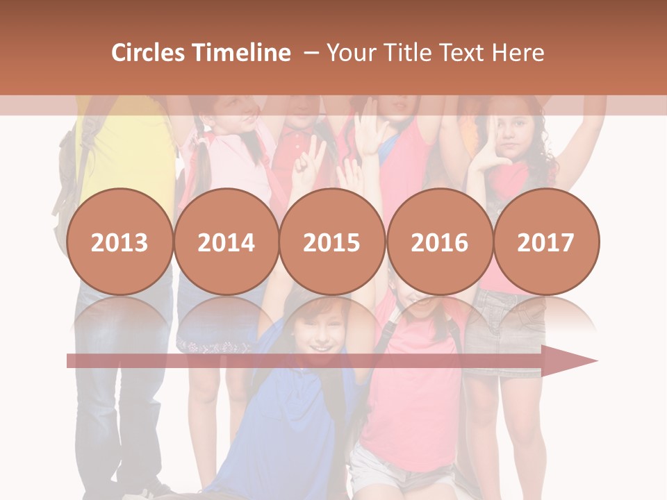 Diversity Boy Excitement PowerPoint Template