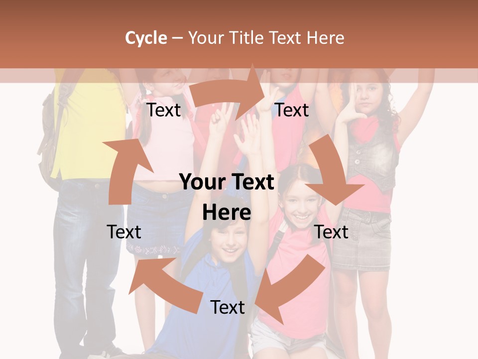 Diversity Boy Excitement PowerPoint Template