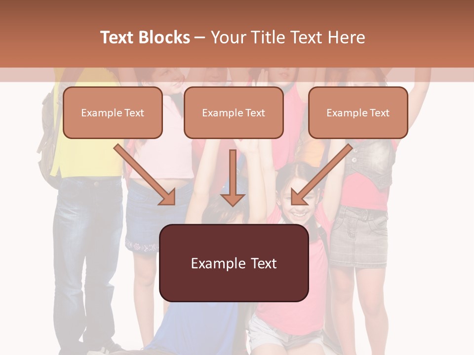 Diversity Boy Excitement PowerPoint Template