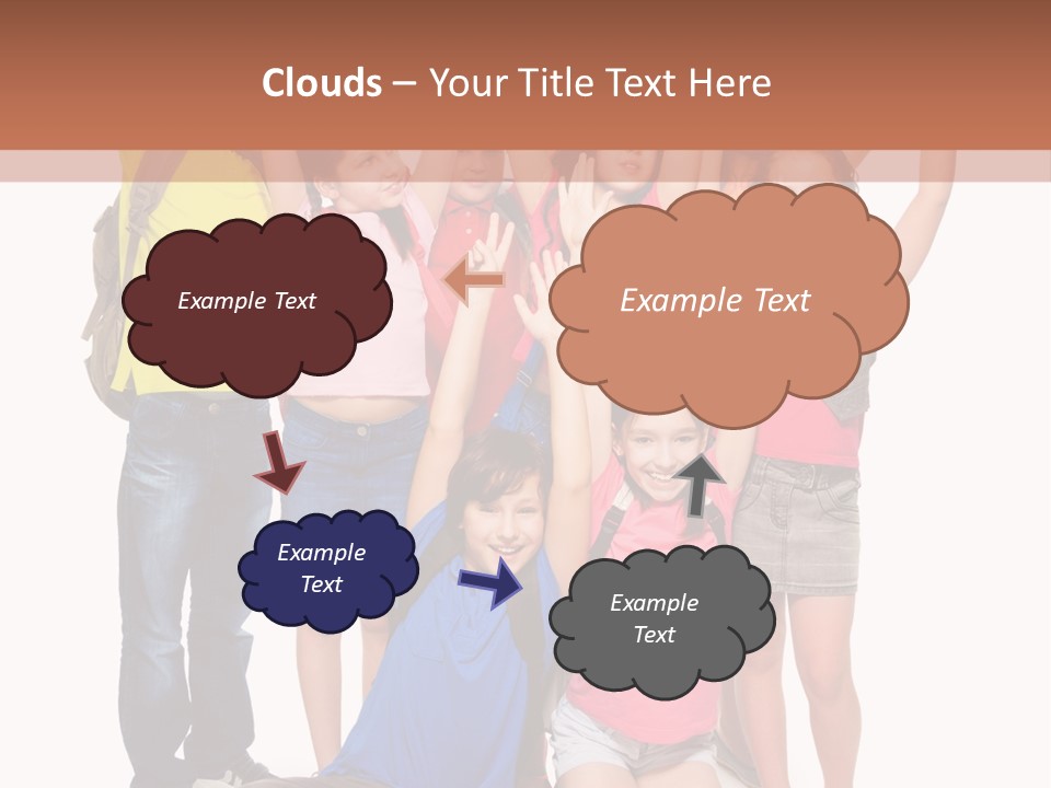 Diversity Boy Excitement PowerPoint Template