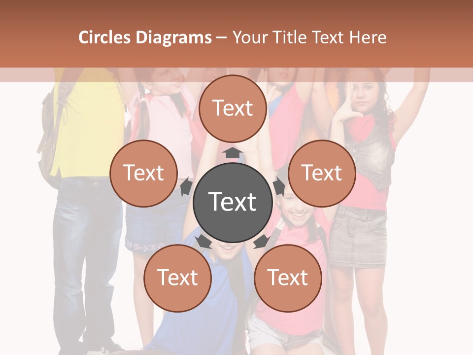 Diversity Boy Excitement PowerPoint Template