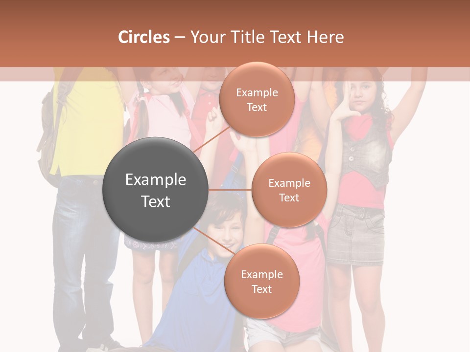 Diversity Boy Excitement PowerPoint Template