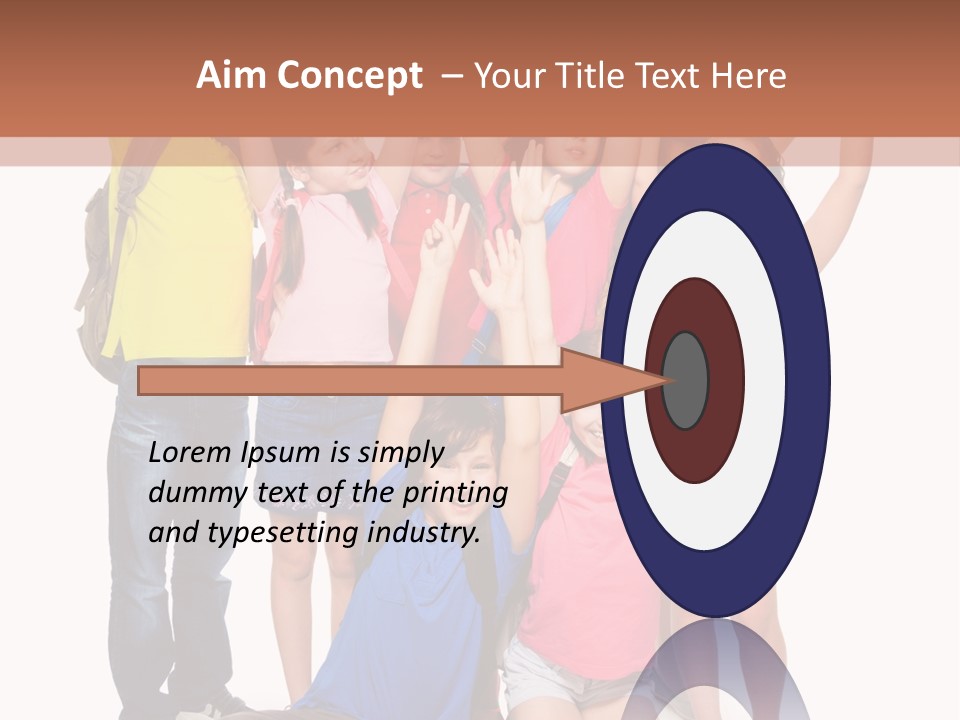 Diversity Boy Excitement PowerPoint Template