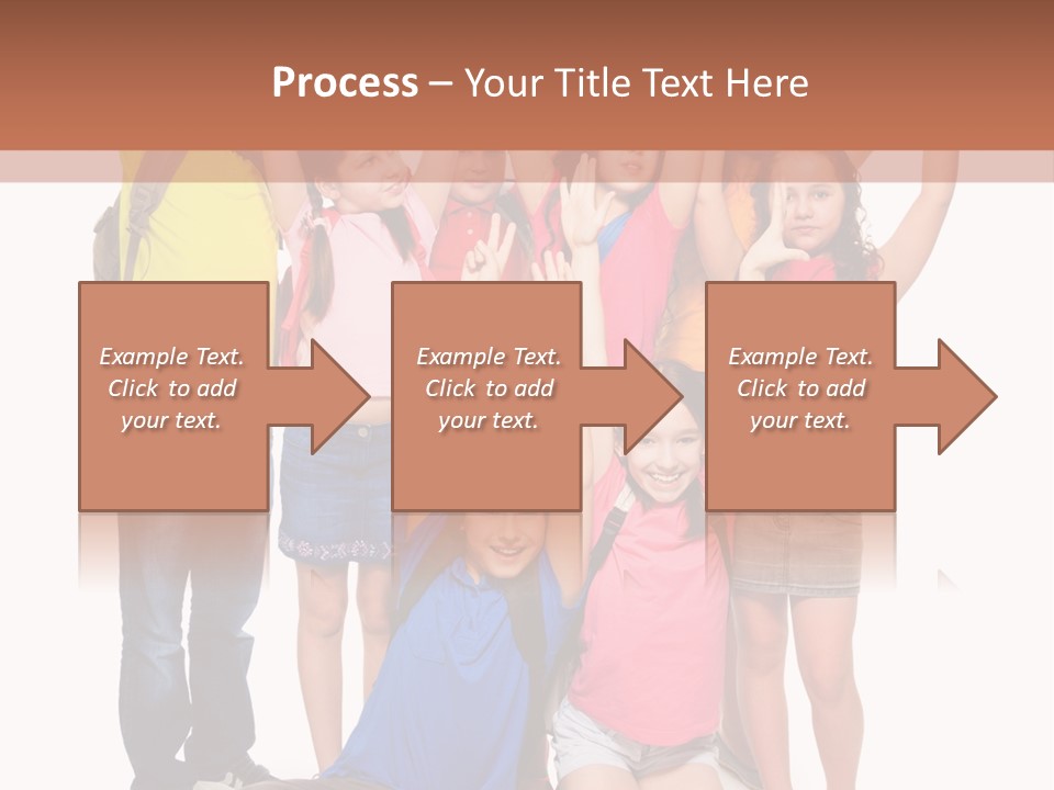 Diversity Boy Excitement PowerPoint Template