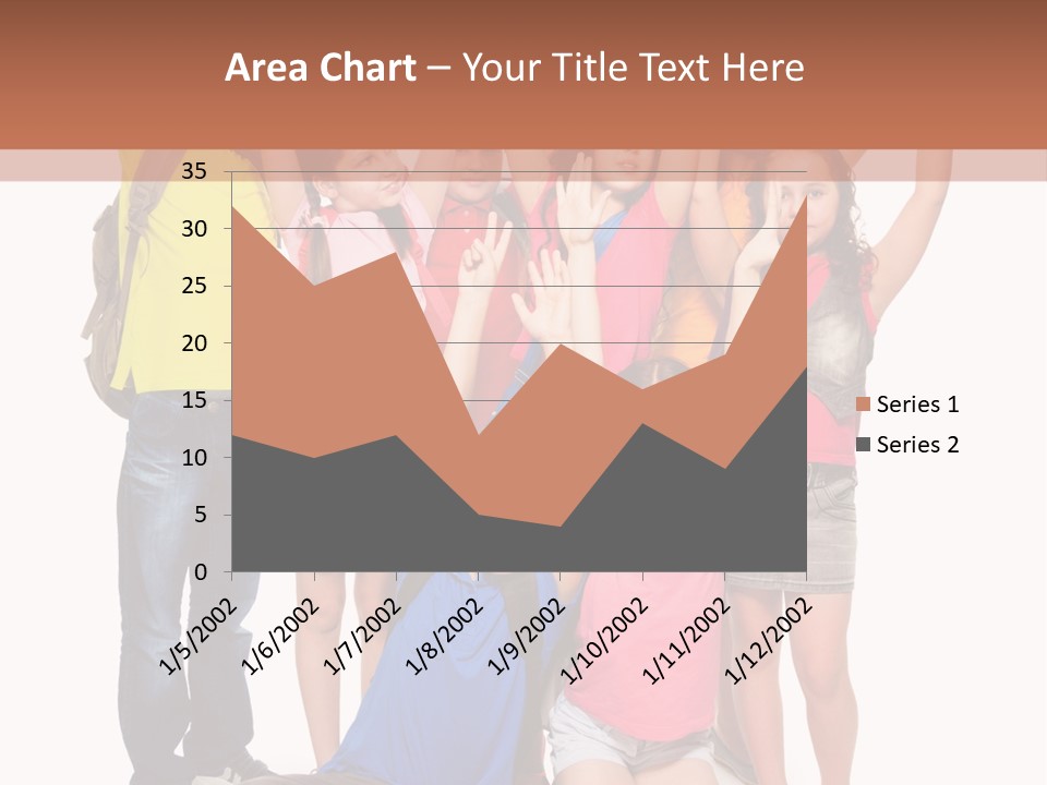 Diversity Boy Excitement PowerPoint Template