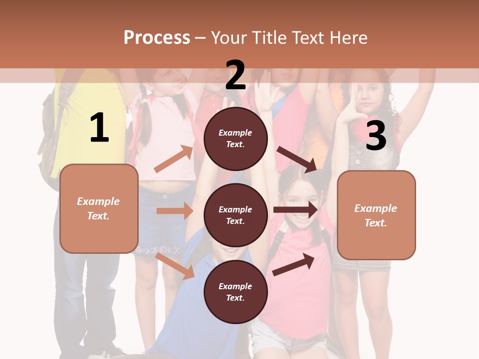 Diversity Boy Excitement PowerPoint Template