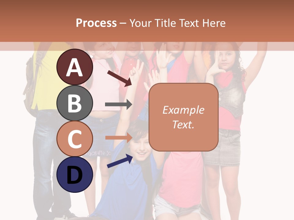 Diversity Boy Excitement PowerPoint Template