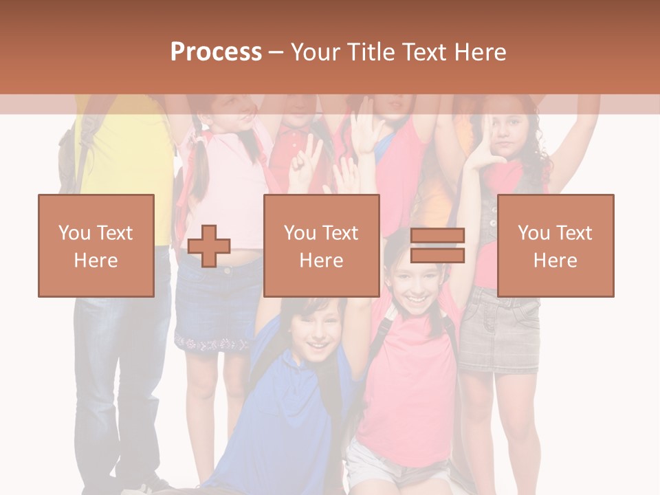 Diversity Boy Excitement PowerPoint Template