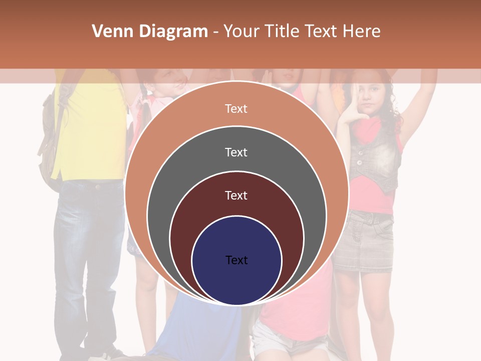 Diversity Boy Excitement PowerPoint Template