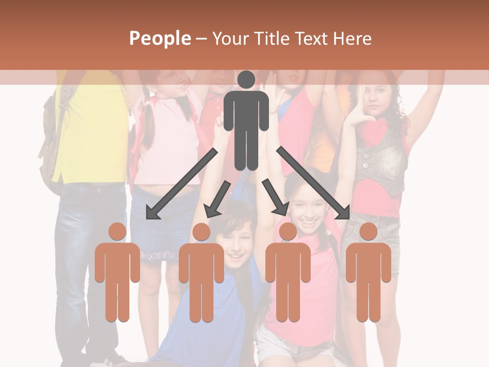 Diversity Boy Excitement PowerPoint Template