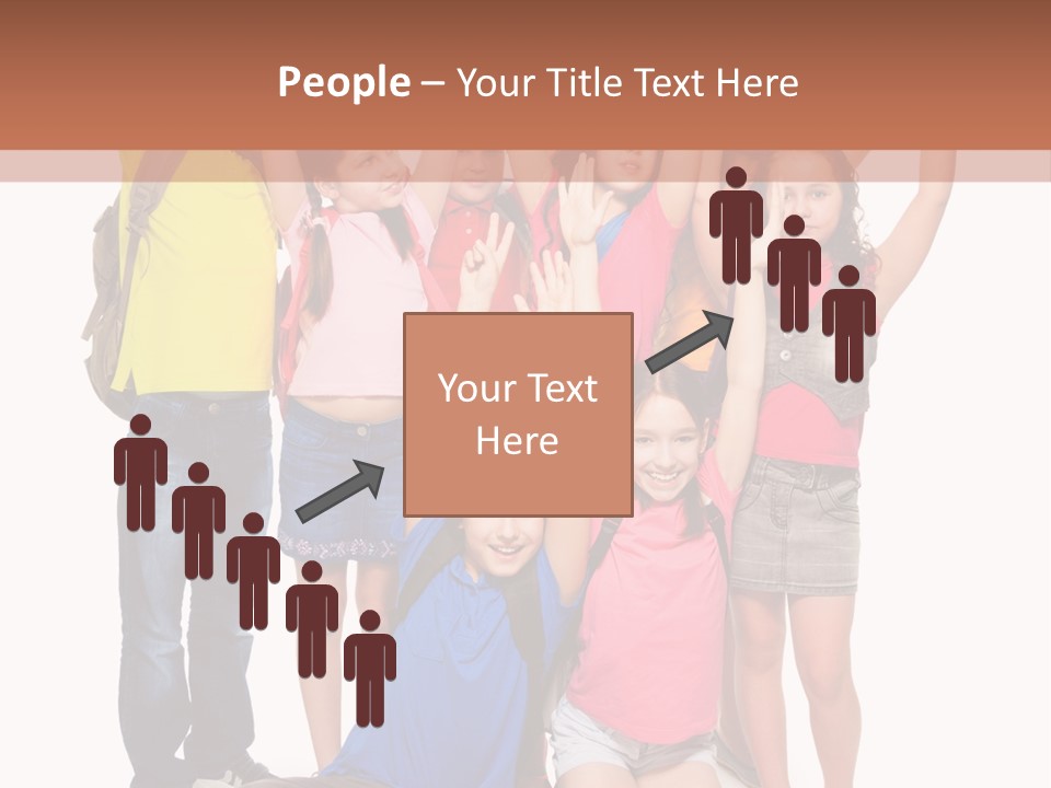 Diversity Boy Excitement PowerPoint Template