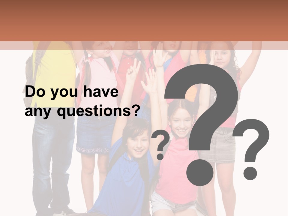 Diversity Boy Excitement PowerPoint Template