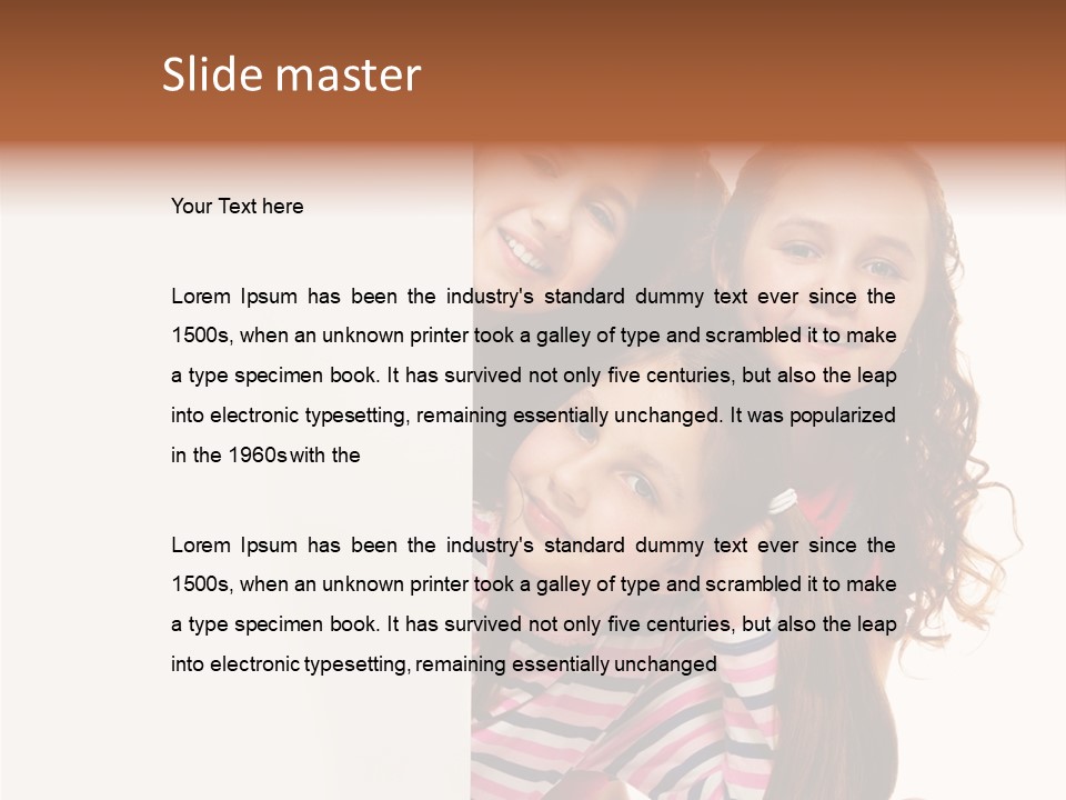 Card Positive Board PowerPoint Template