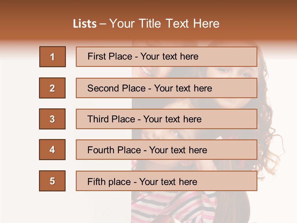 Card Positive Board PowerPoint Template