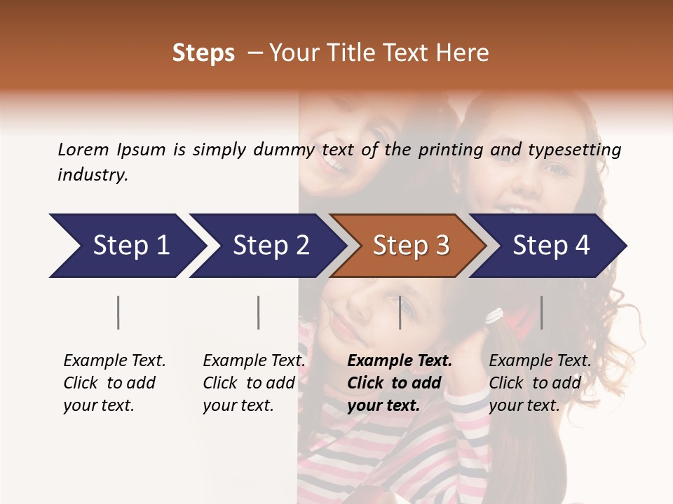 Card Positive Board PowerPoint Template