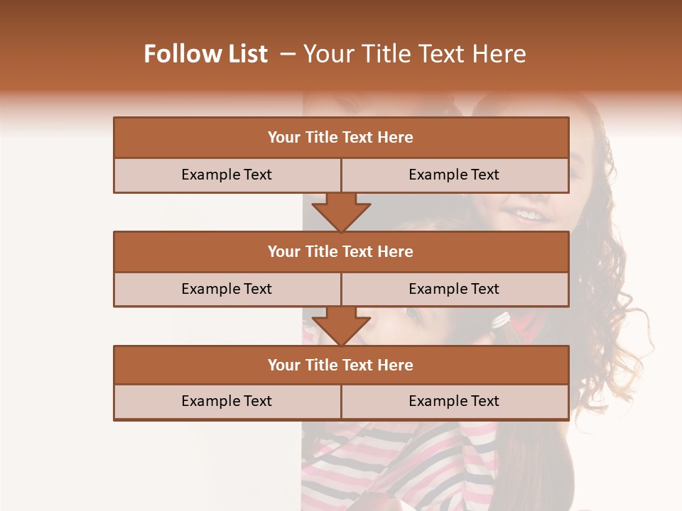Card Positive Board PowerPoint Template