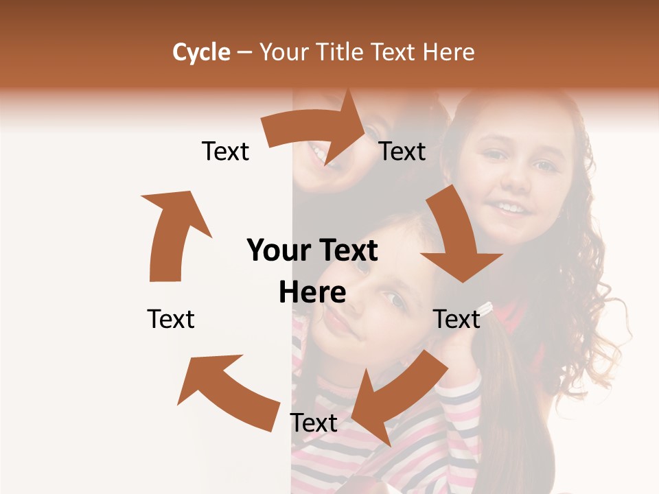 Card Positive Board PowerPoint Template