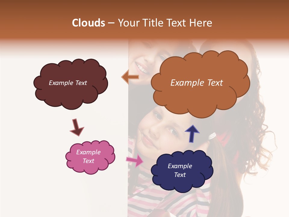 Card Positive Board PowerPoint Template