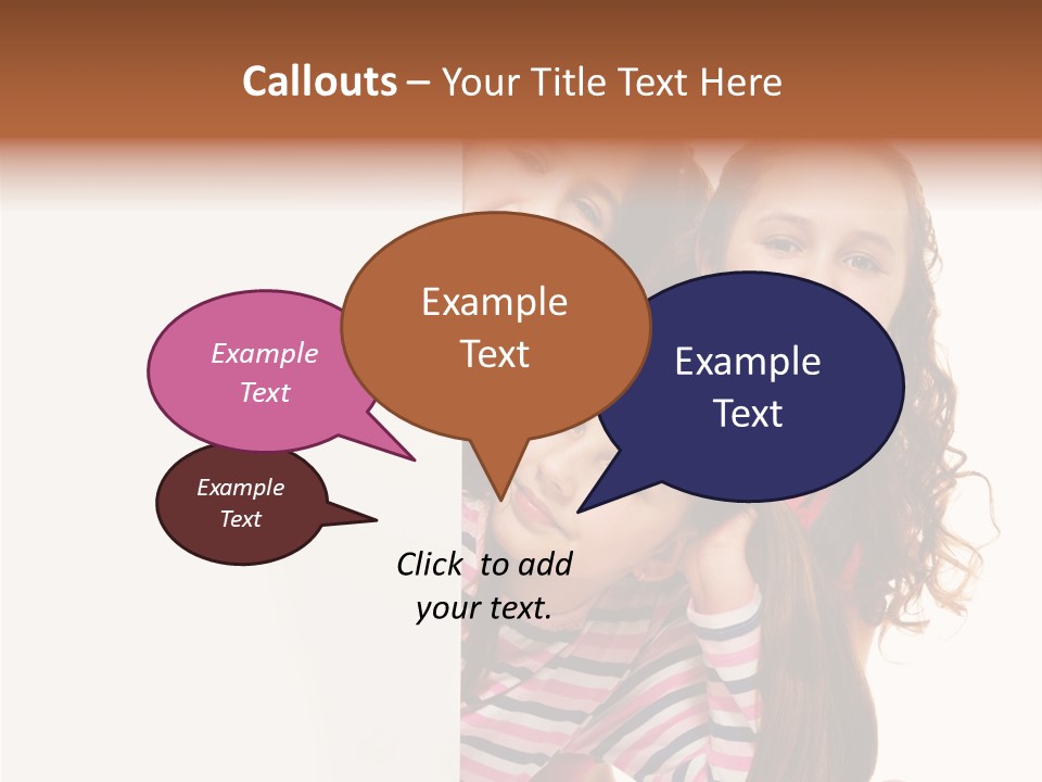 Card Positive Board PowerPoint Template