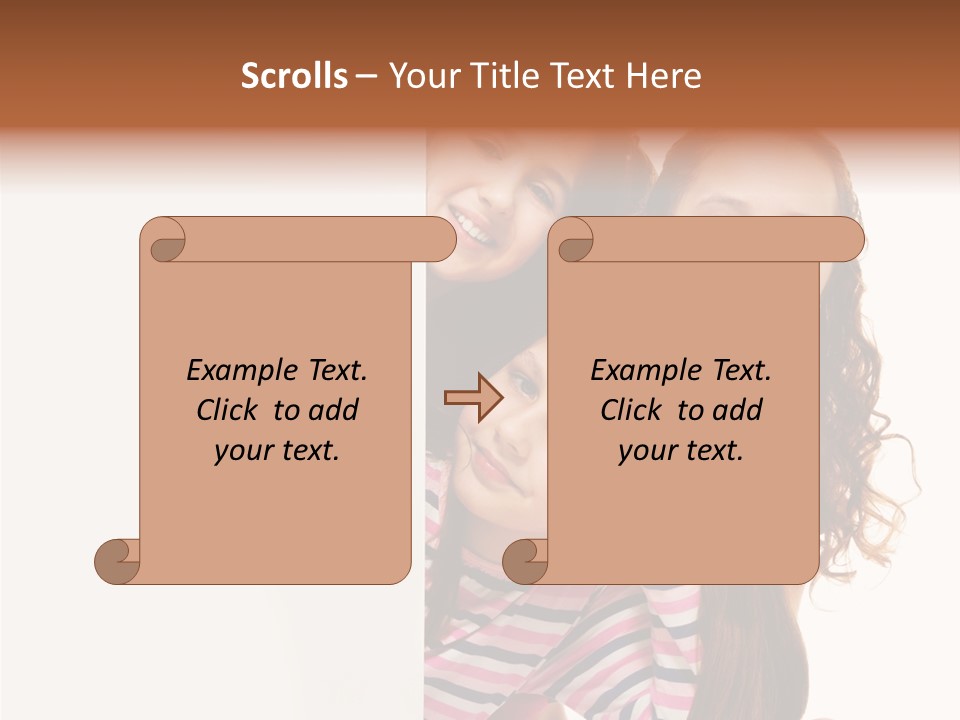 Card Positive Board PowerPoint Template