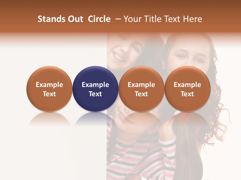 Card Positive Board PowerPoint Template