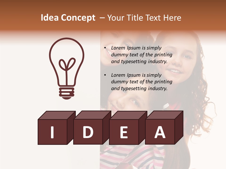 Card Positive Board PowerPoint Template