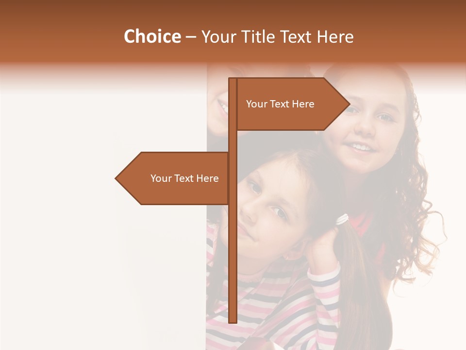 Card Positive Board PowerPoint Template