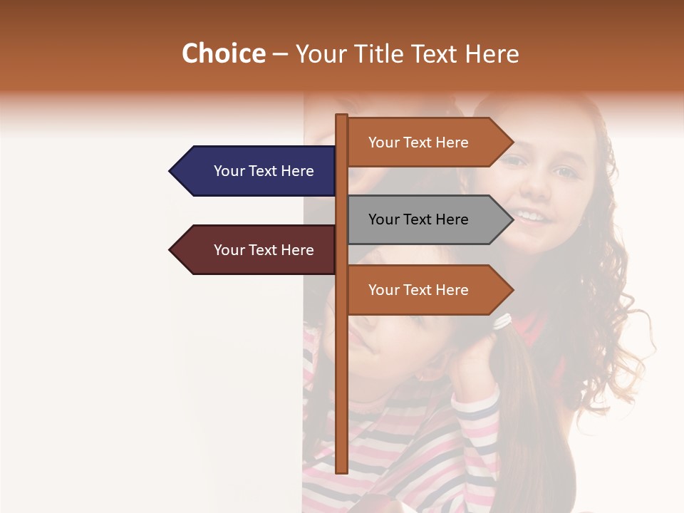 Card Positive Board PowerPoint Template
