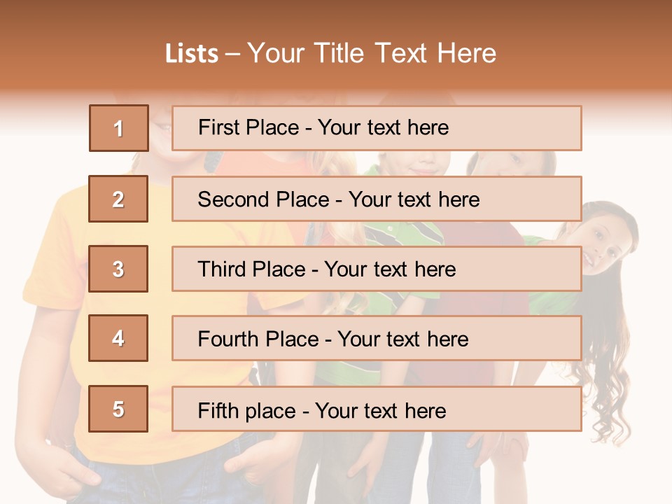 Years Old Fun Young PowerPoint Template