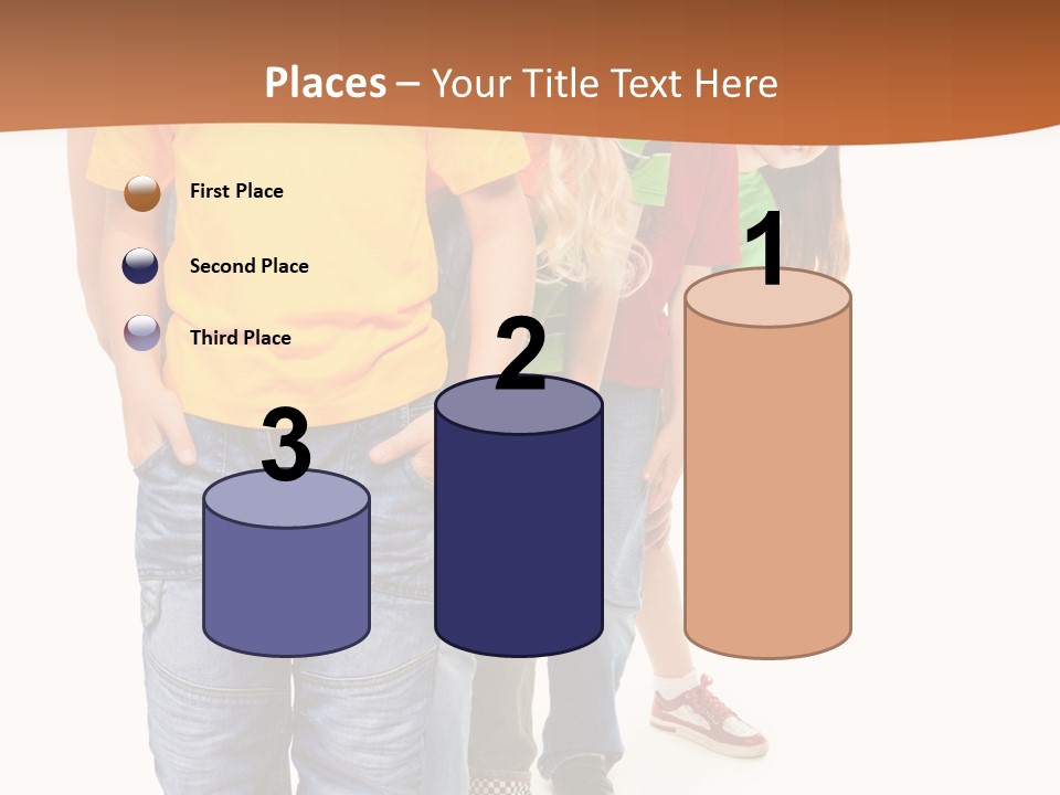 Years Old Boy Isolated PowerPoint Template