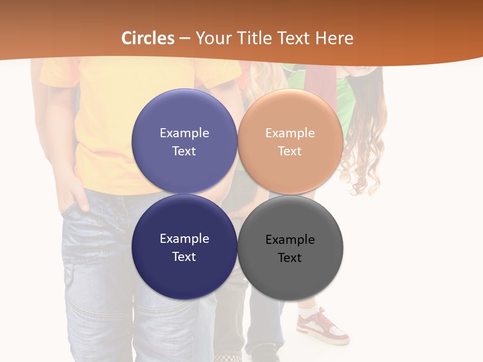 Years Old Boy Isolated PowerPoint Template