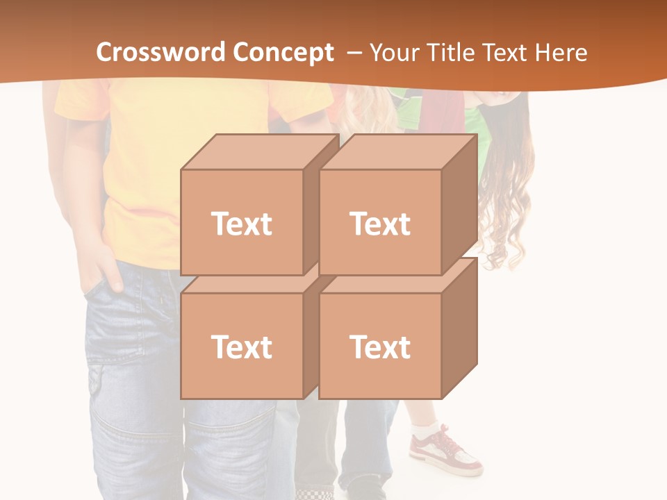 Years Old Boy Isolated PowerPoint Template