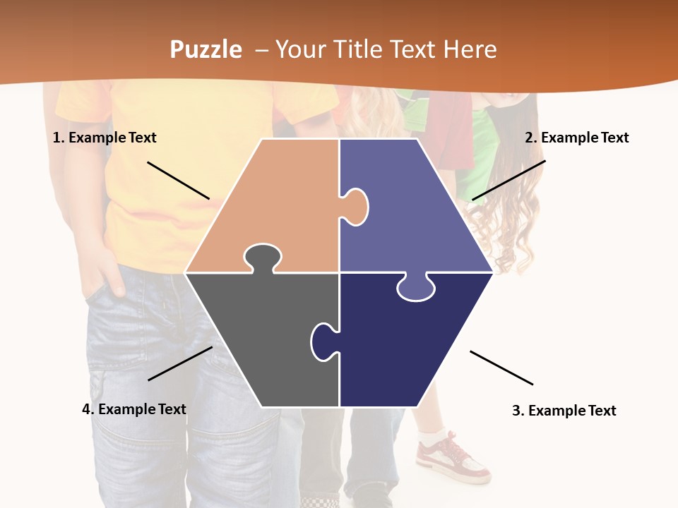 Years Old Boy Isolated PowerPoint Template