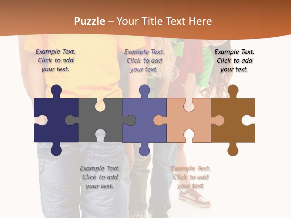 Years Old Boy Isolated PowerPoint Template