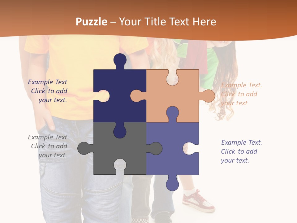 Years Old Boy Isolated PowerPoint Template