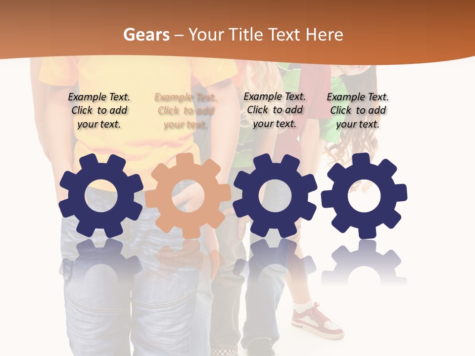 Years Old Boy Isolated PowerPoint Template