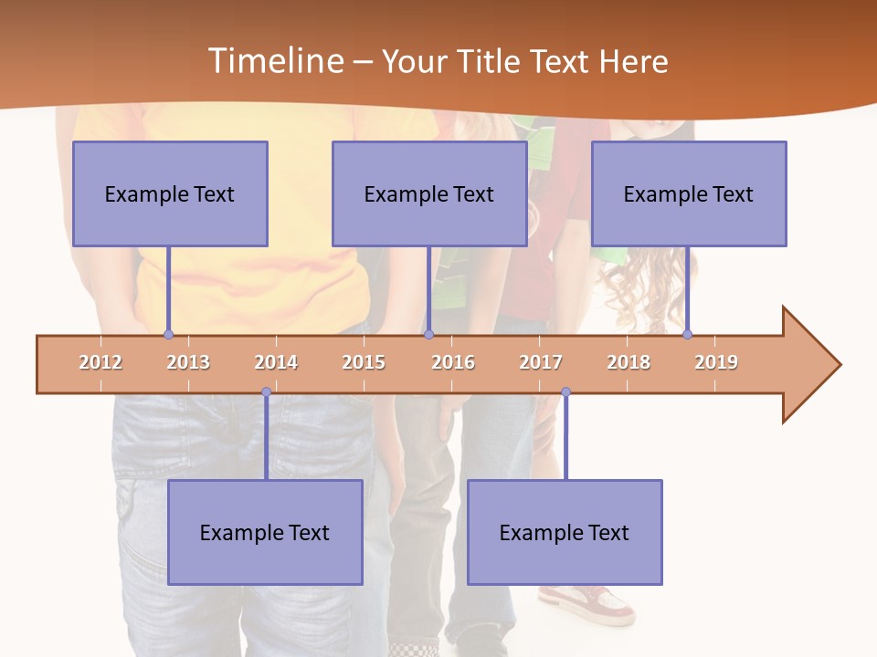 Years Old Boy Isolated PowerPoint Template