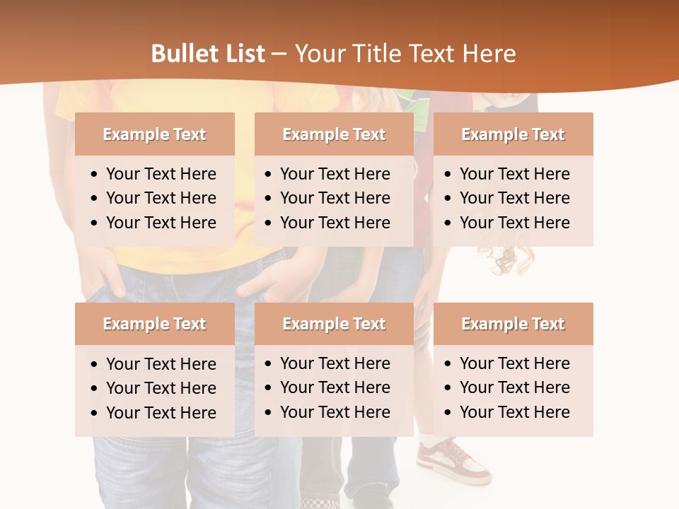 Years Old Boy Isolated PowerPoint Template