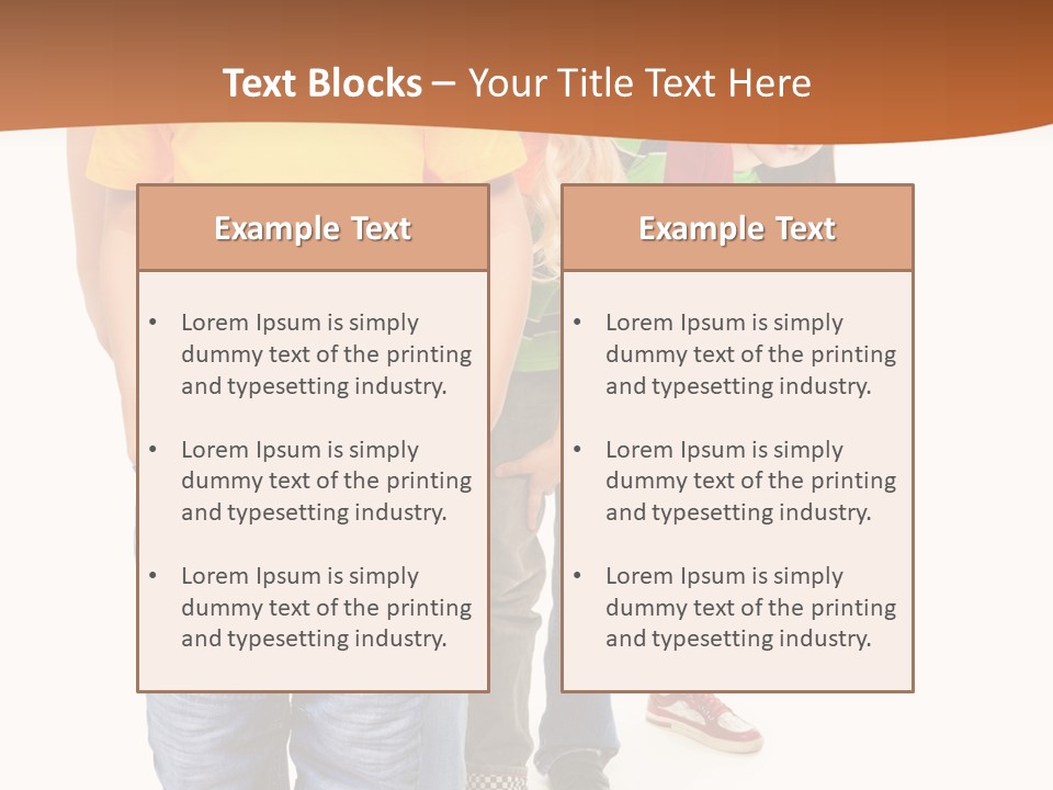 Years Old Boy Isolated PowerPoint Template