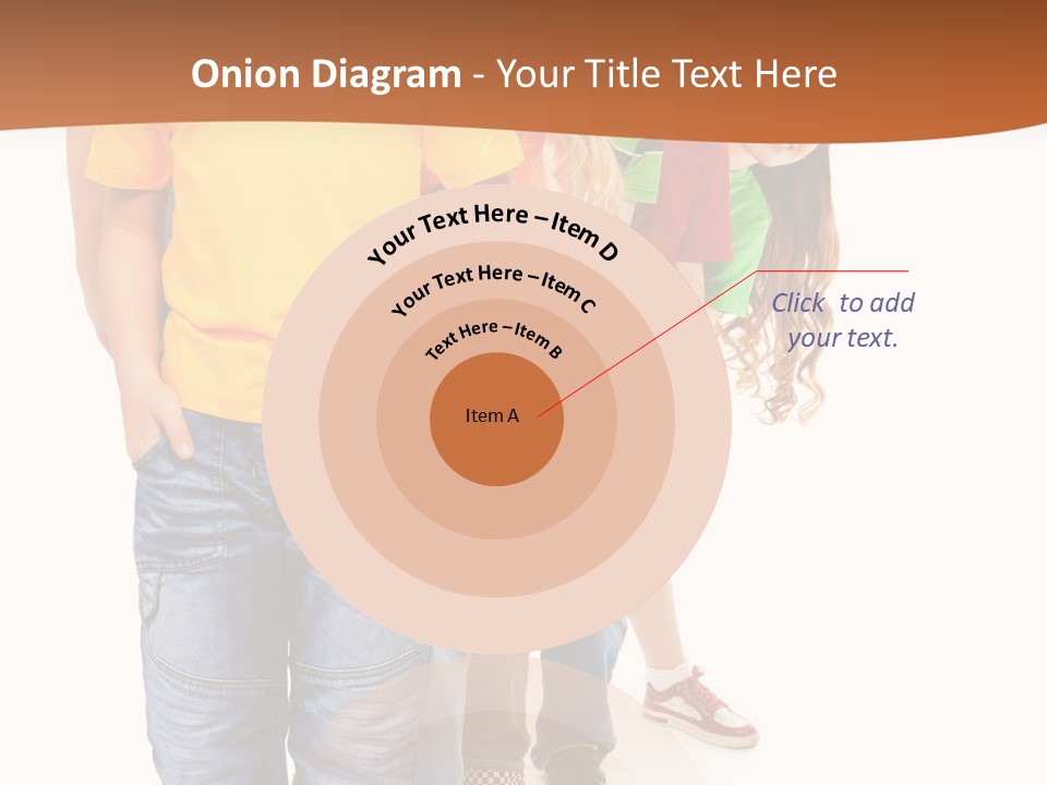 Years Old Boy Isolated PowerPoint Template