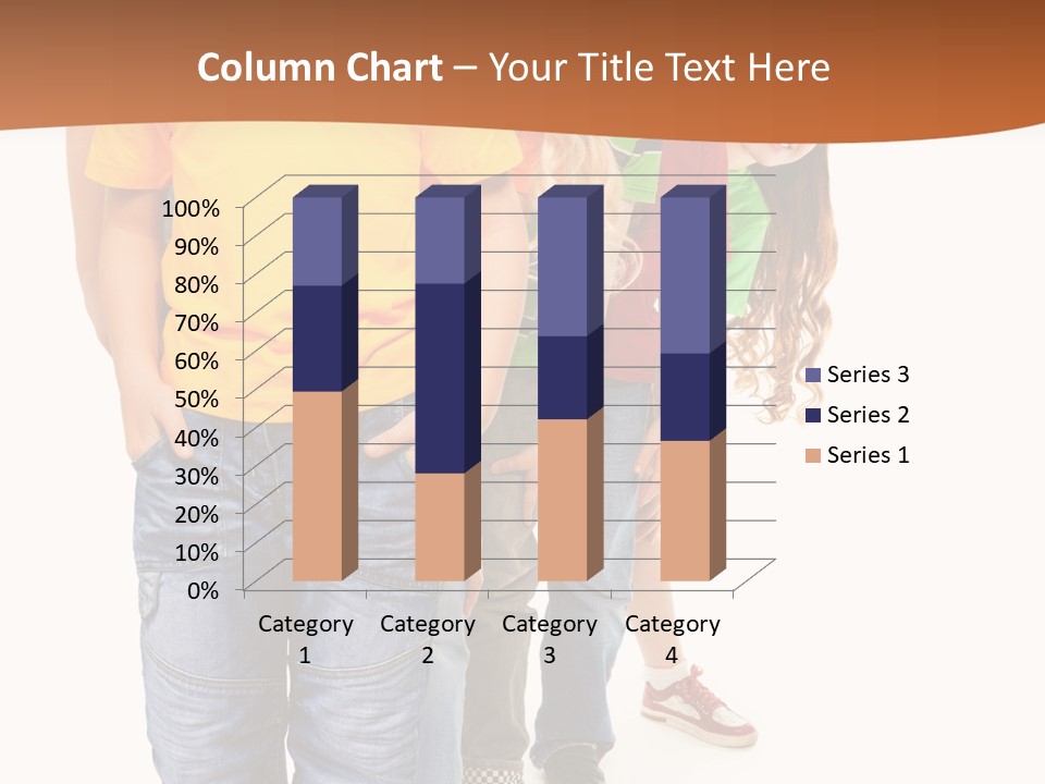 Years Old Boy Isolated PowerPoint Template