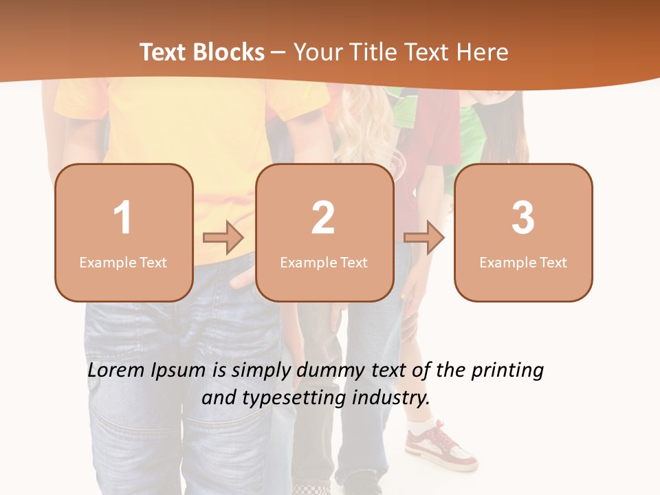 Years Old Boy Isolated PowerPoint Template